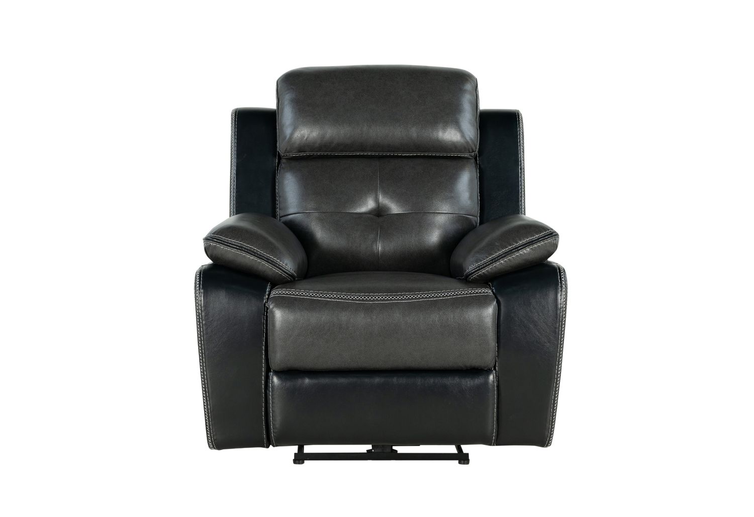 GF - U5050 Blanche Charcoal/Blanche Black Power Power Reclining Sofa/Power Reclining Loveseat/Power Recliner