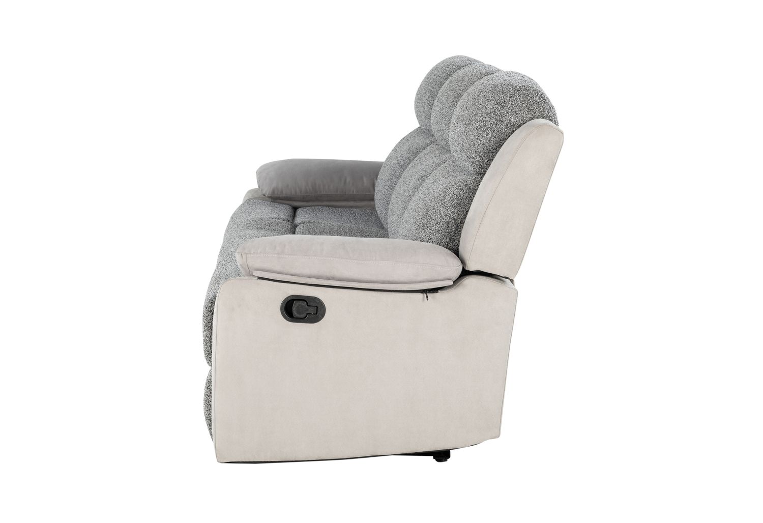 GF - U6027 Gray/White Reclining Sofa