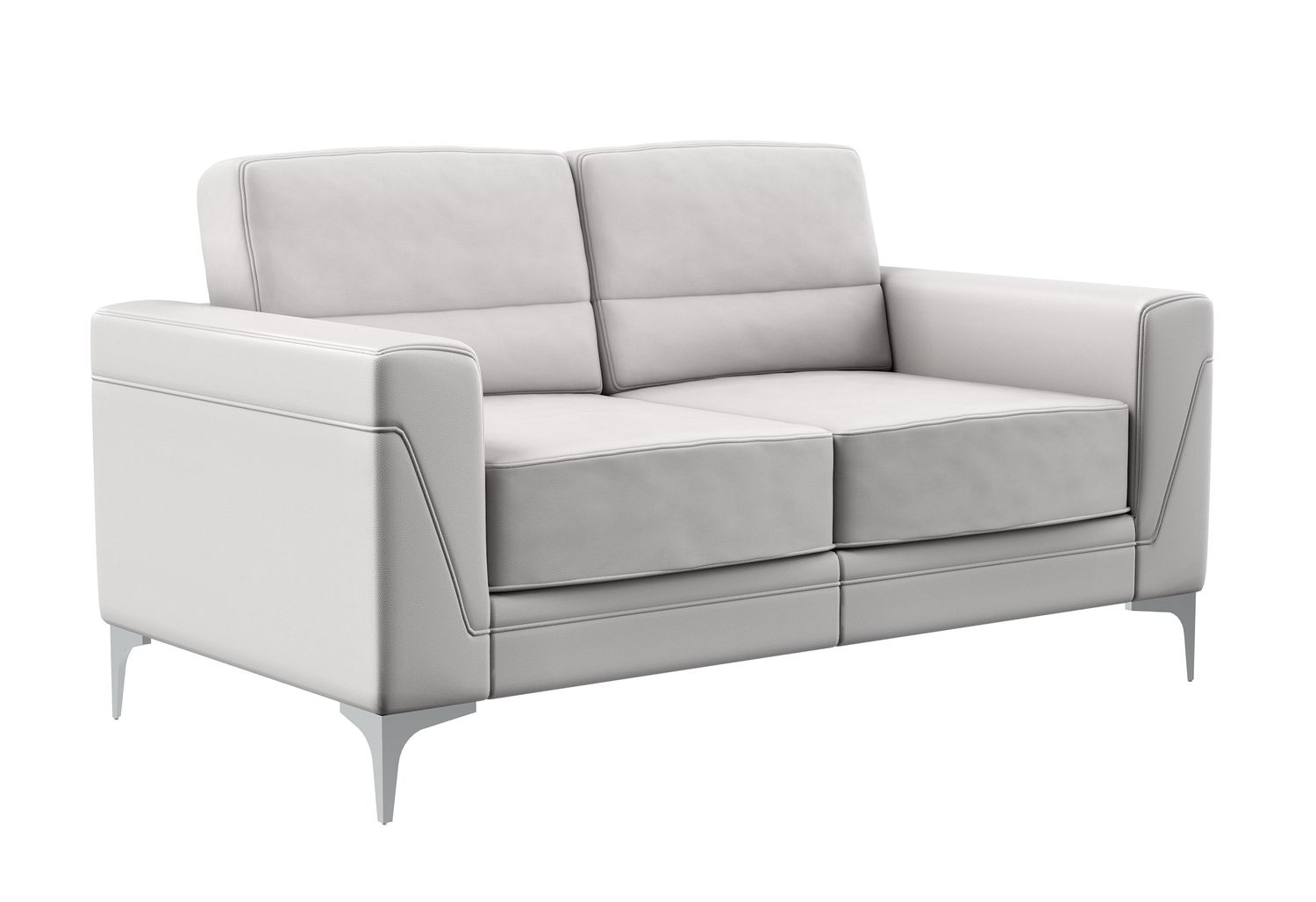 GF - U6109 Light Gray Loveseat