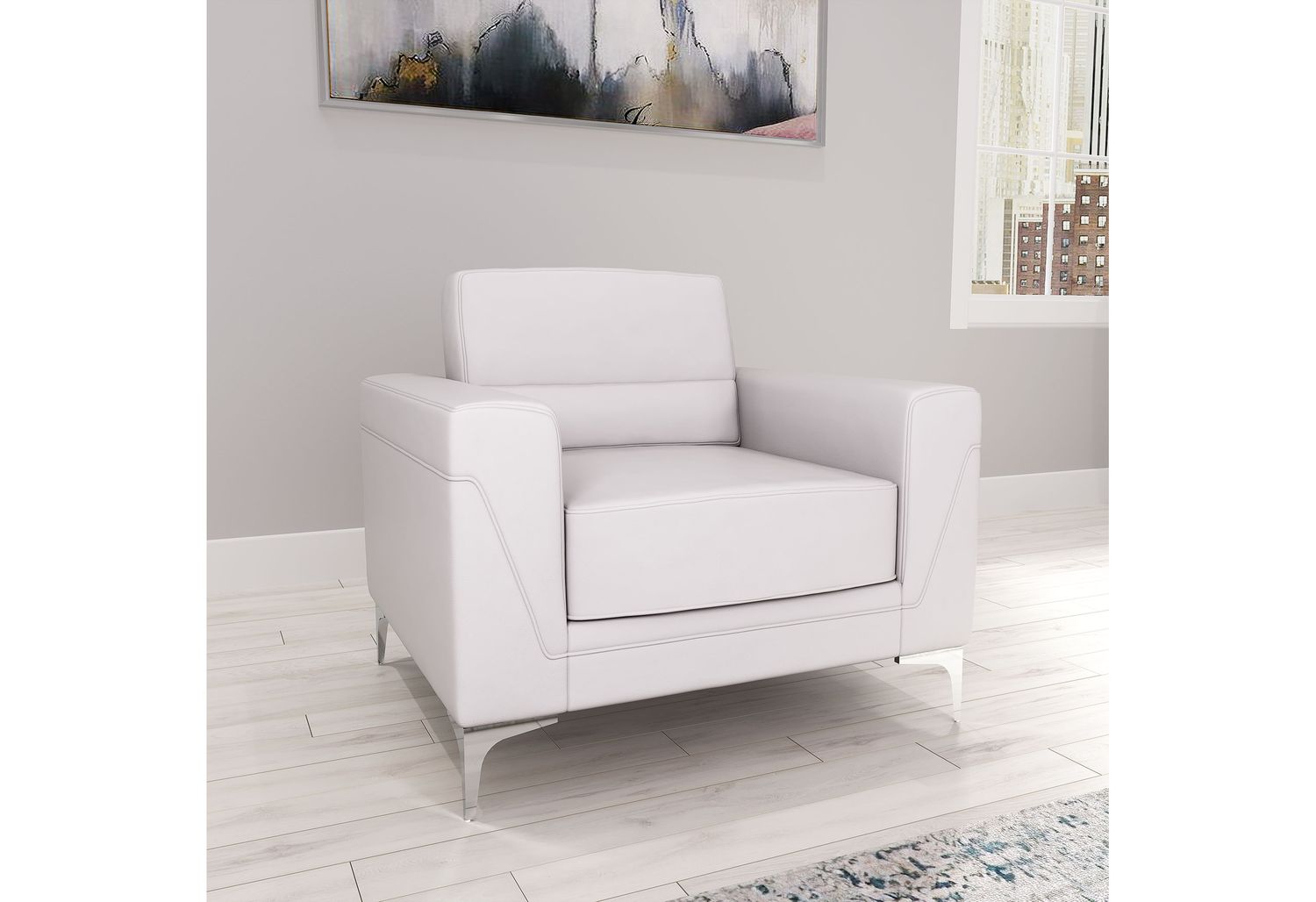 GF - U6109 Light Gray Sofa/Loveseat/Chair