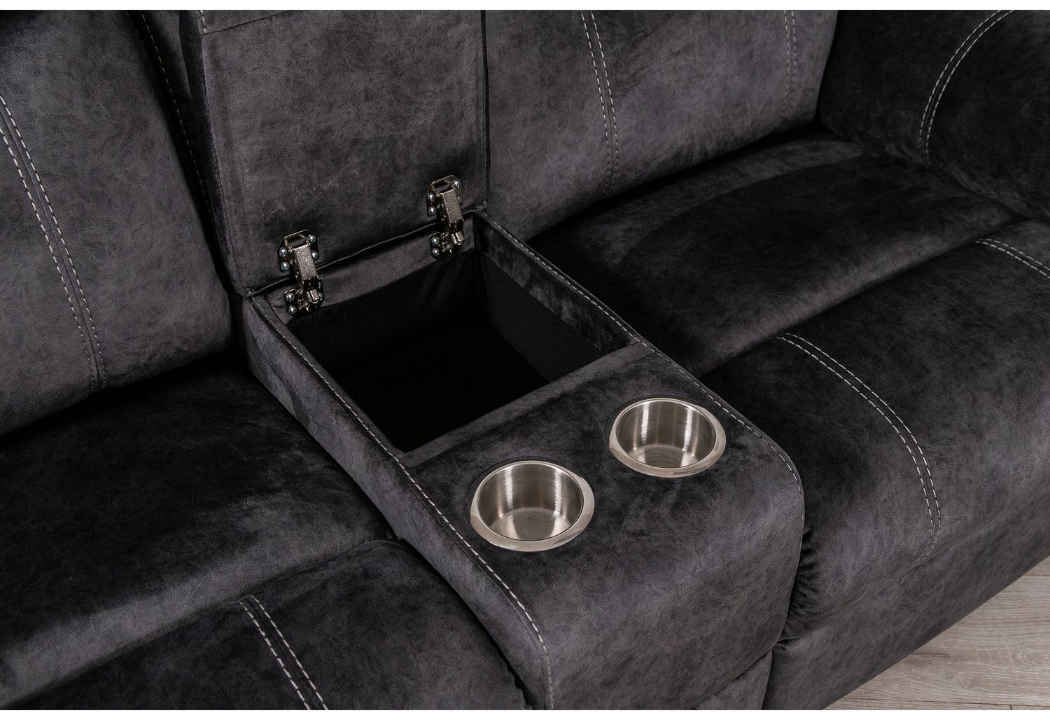 GF U7303 Granite Reclining Sofa/Console Reclining Loveseat