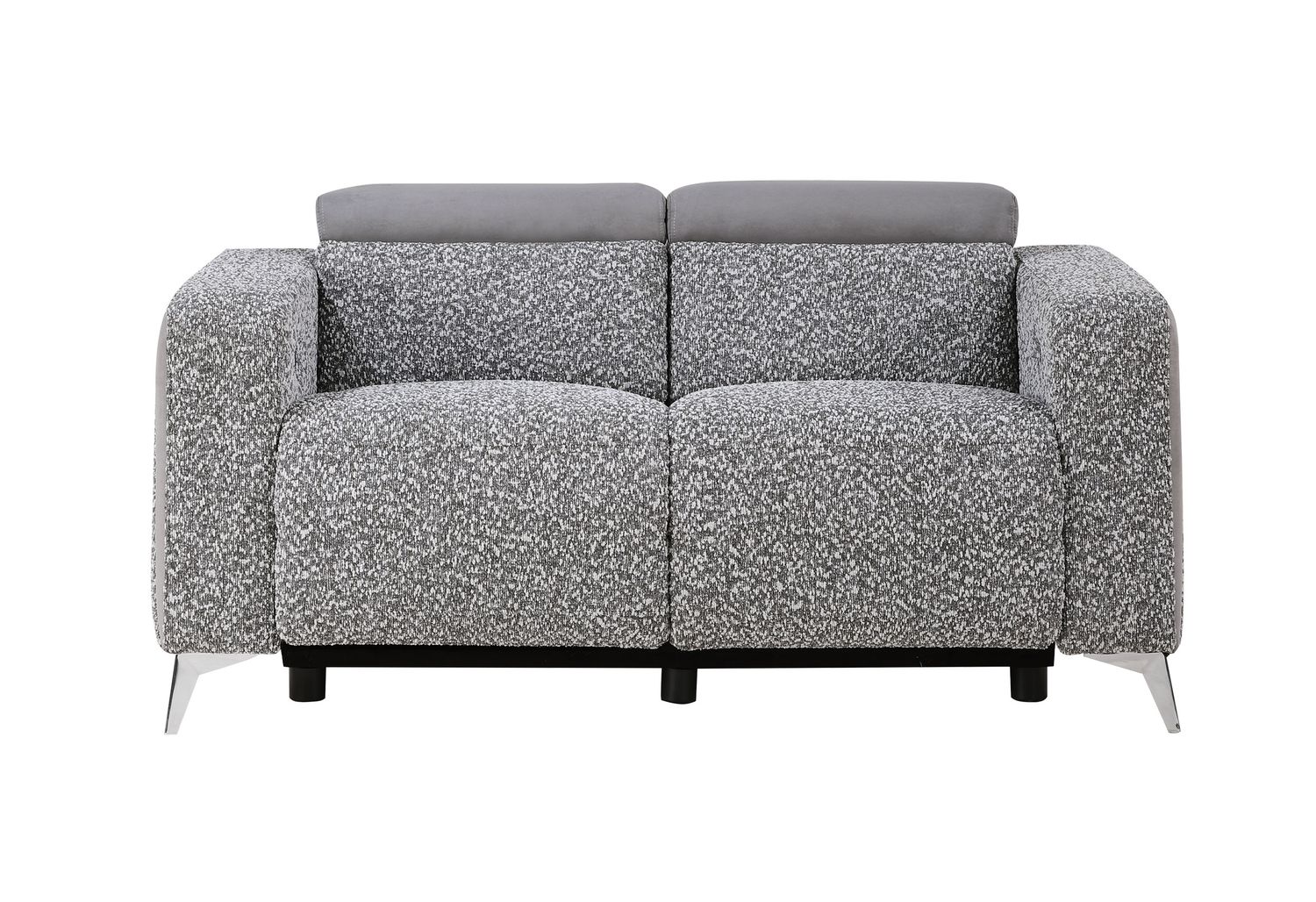 GF - U8521 Taupe/Dark Gray 36 Power Reclining Sofa/Power Reclining Love Seat/Power Recliner