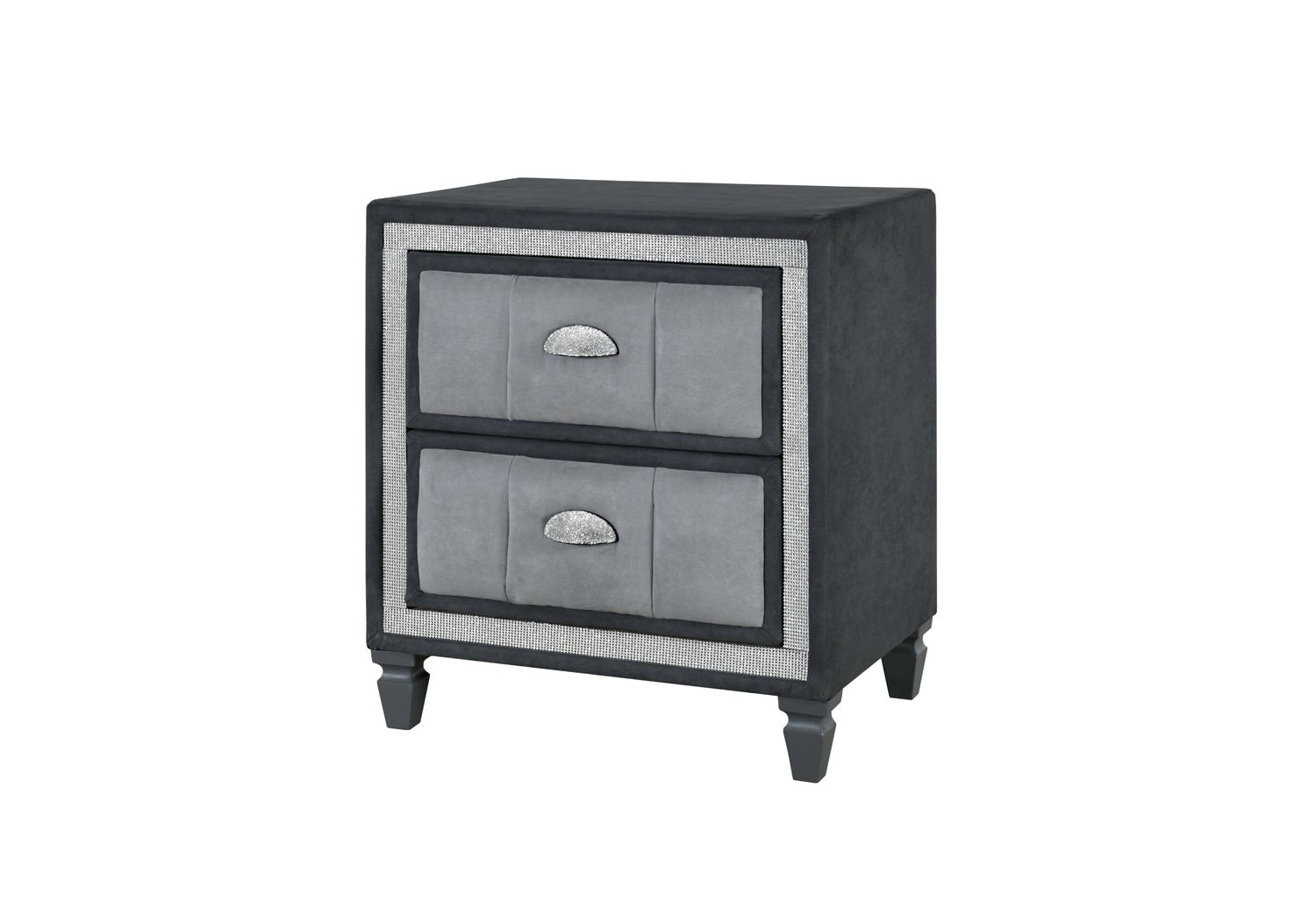 GF - Vanna Dark Gray Nightstand