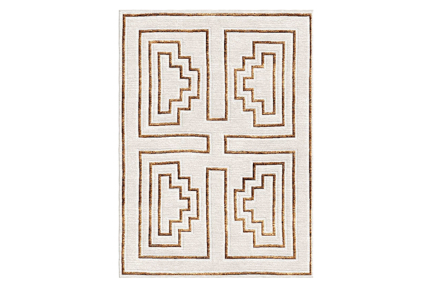 Gordian Rugs - Labyrinth Modern Rug Beige