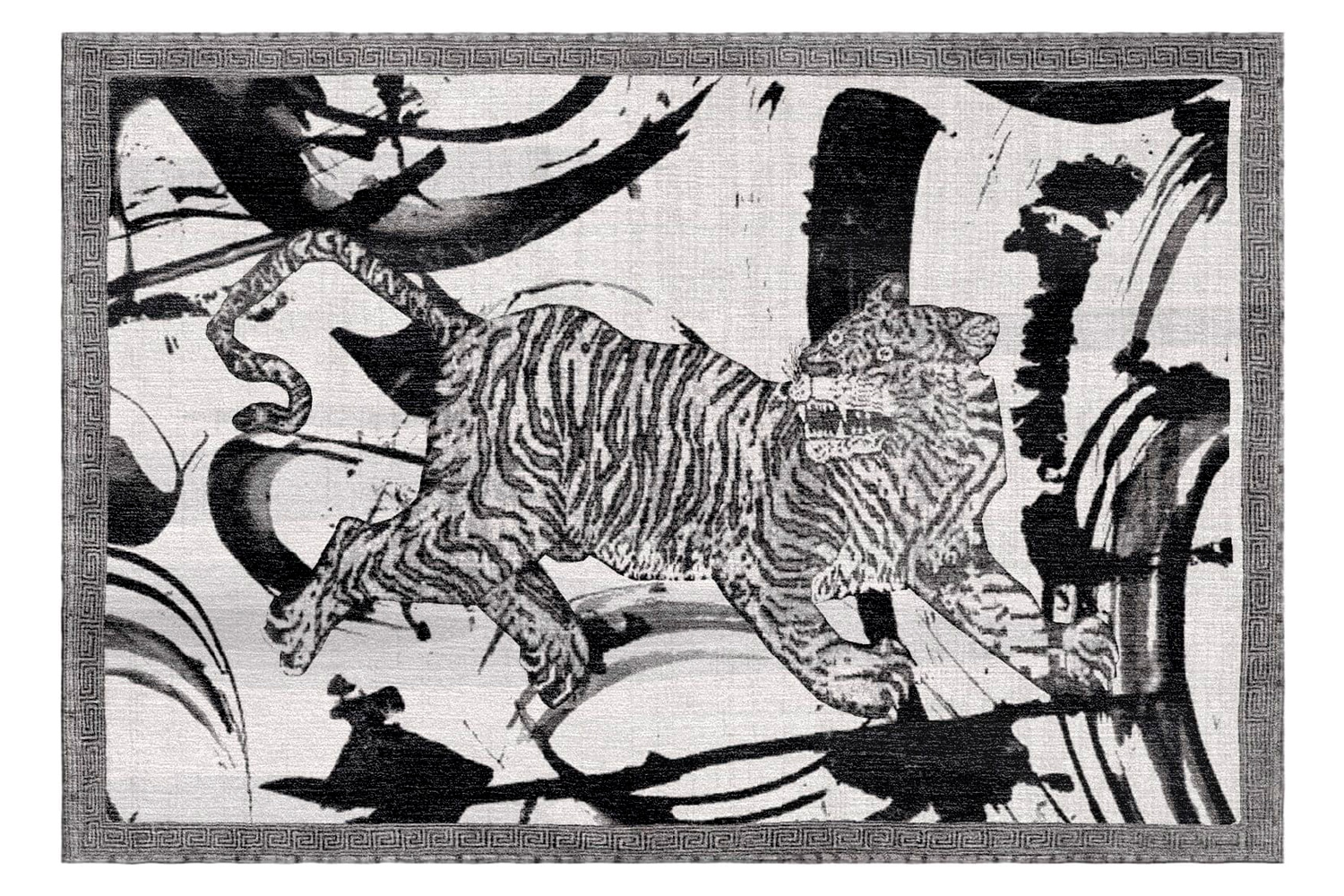 Gordian Rugs - Contemporary Tiger Rug 1