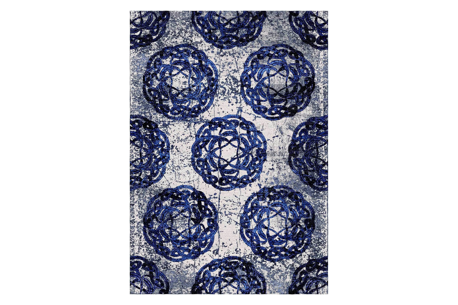 Gordian Rugs - Gordian Modern Rug Collection Blue