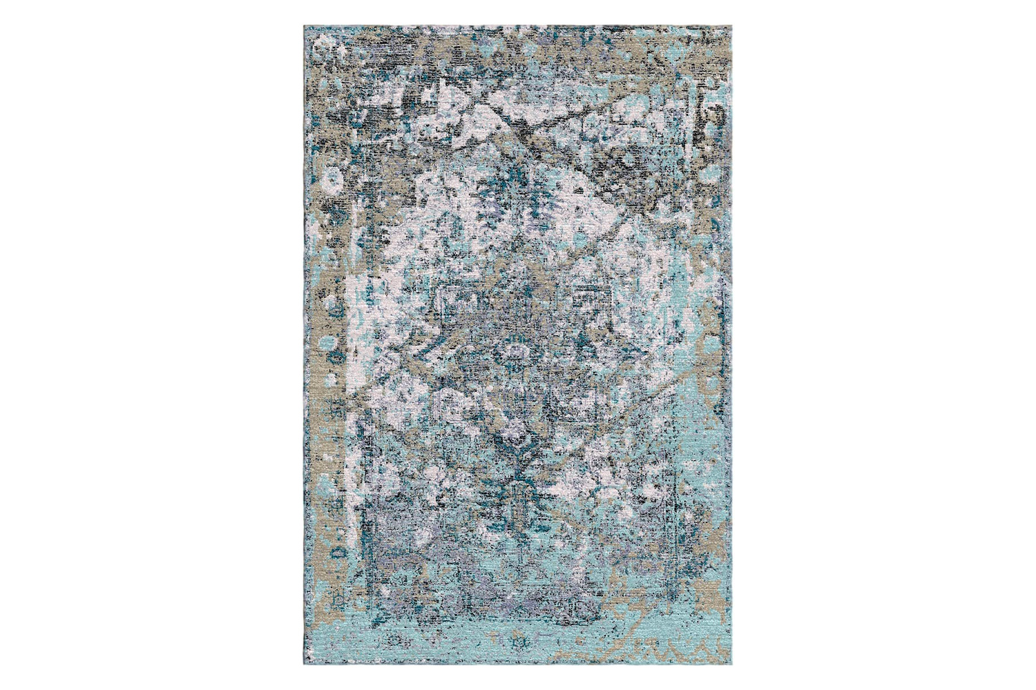 Gordian Rugs - Heriz Modern Persian Rug Earthy