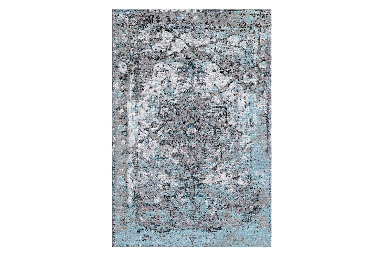 Gordian Rugs - Heriz Modern Persian Rug Gray