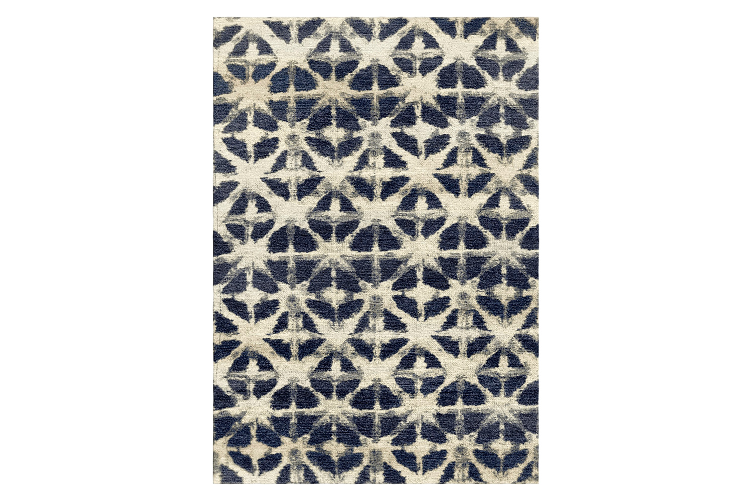 Gordian Rugs - Batik Blue/Gray Rug