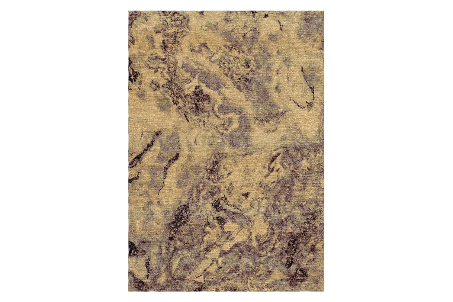 Gordian Rugs - Marble Wool And Silk Rug 19