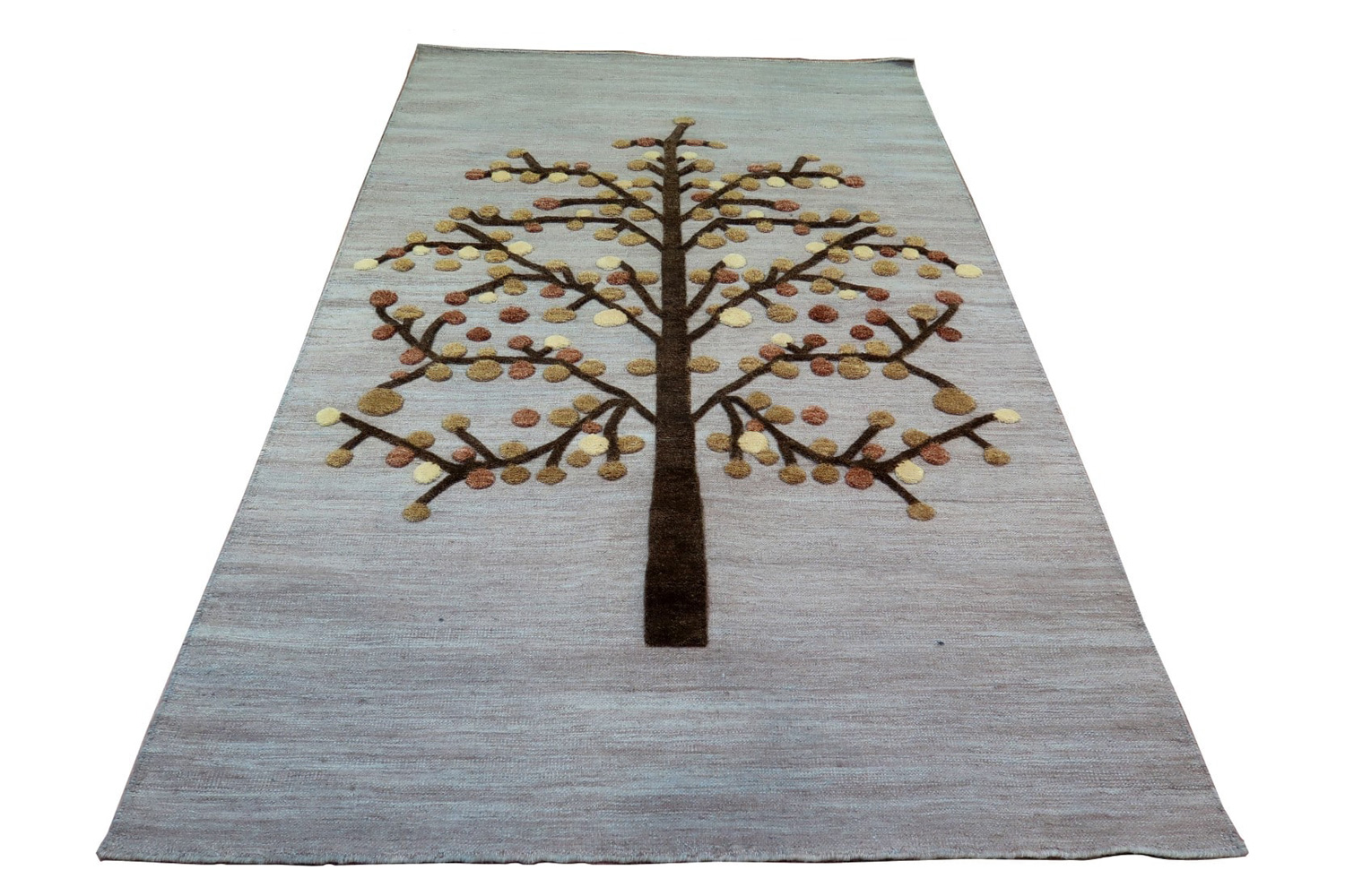 Gordian Rugs - Modern Flat Weave Rug With Hi/Low Pile