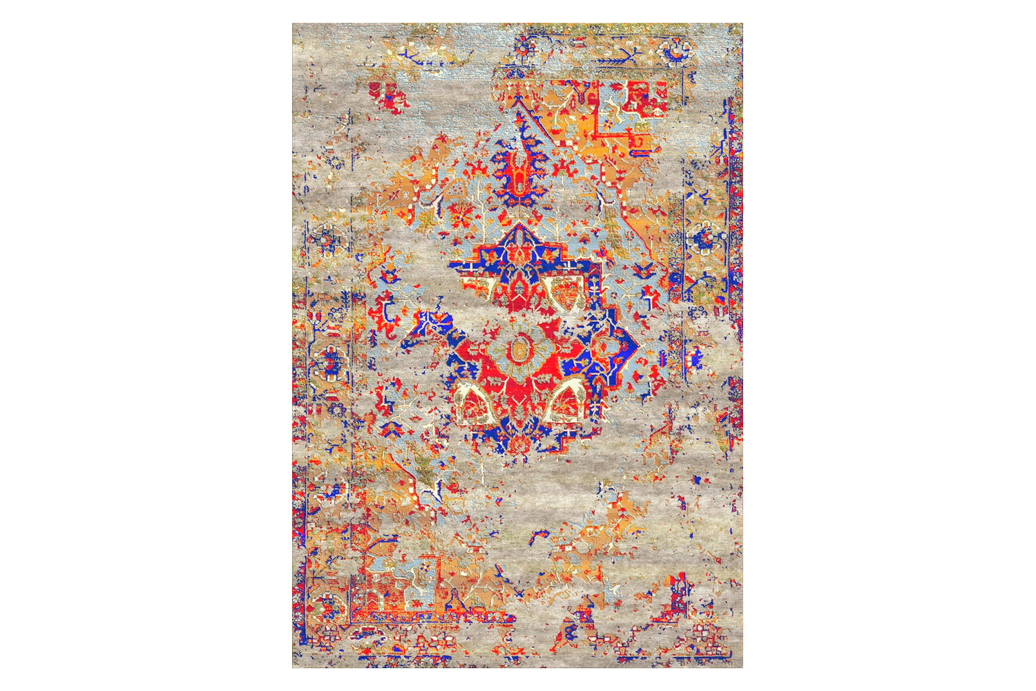 Gordian Rugs - Reborn Persian Heriz Rug 1