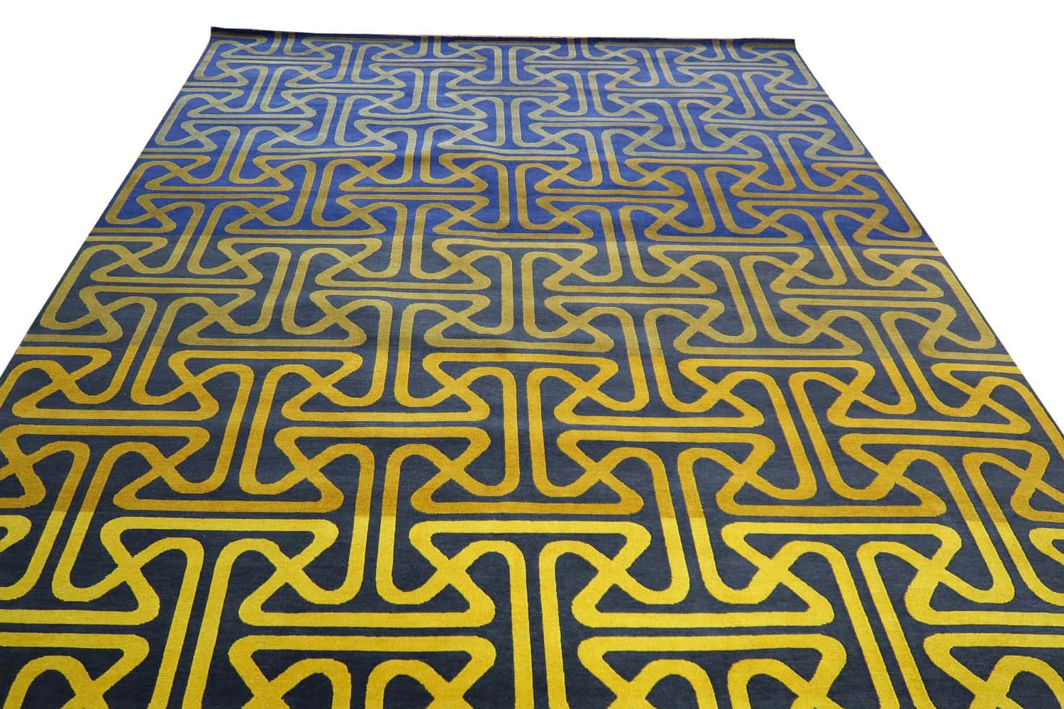 Gordian Rugs Abiral Rug Gold - 8" x 10"