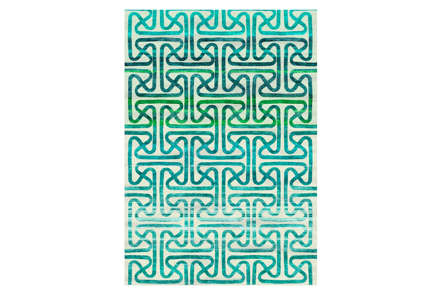 Gordian Rugs - Abiral Rug Turquoise