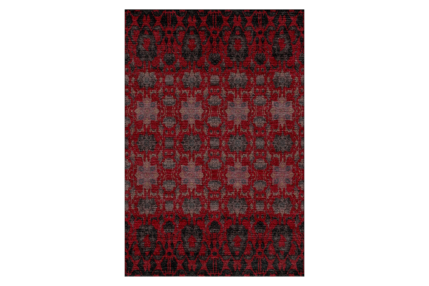 Gordian Rugs - Sissi Rug Collection Red Wool