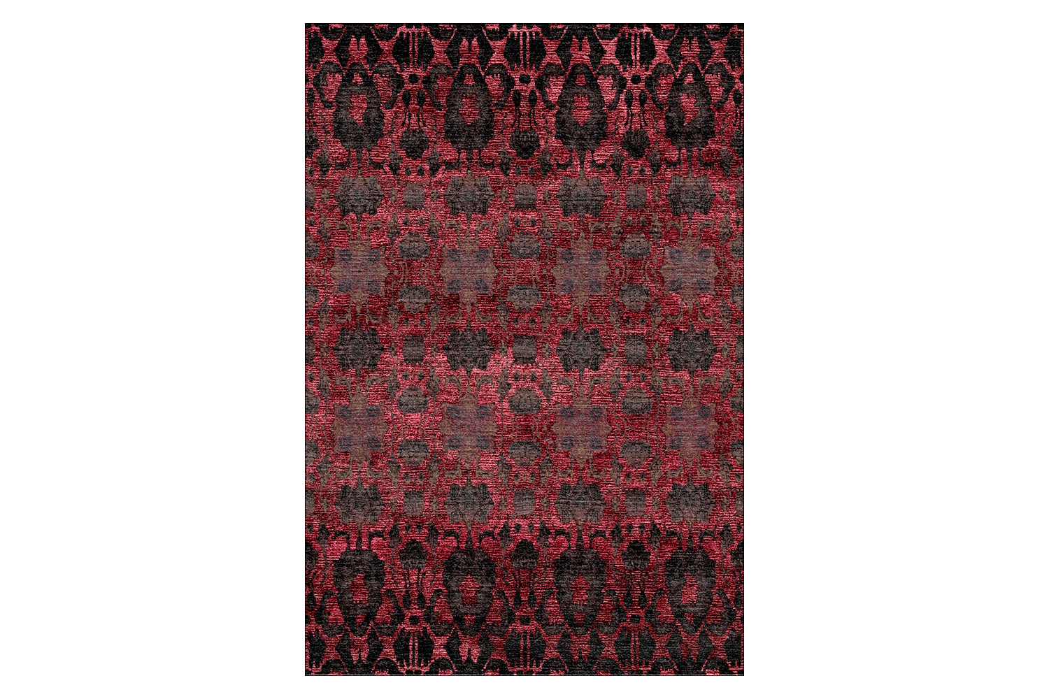 Gordian Rugs - Sissi Rug Collection Red Silk