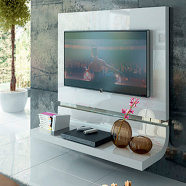 Garcia Sabate - Granada TV Stand in White High Gloss