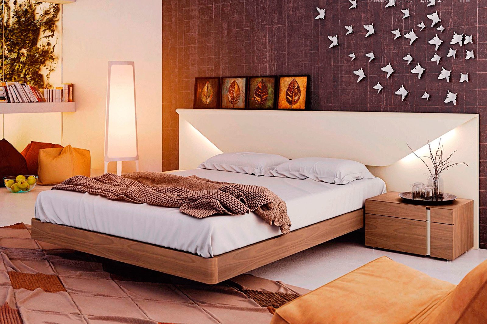 Garcia Sabate - Mila Headboard with Light