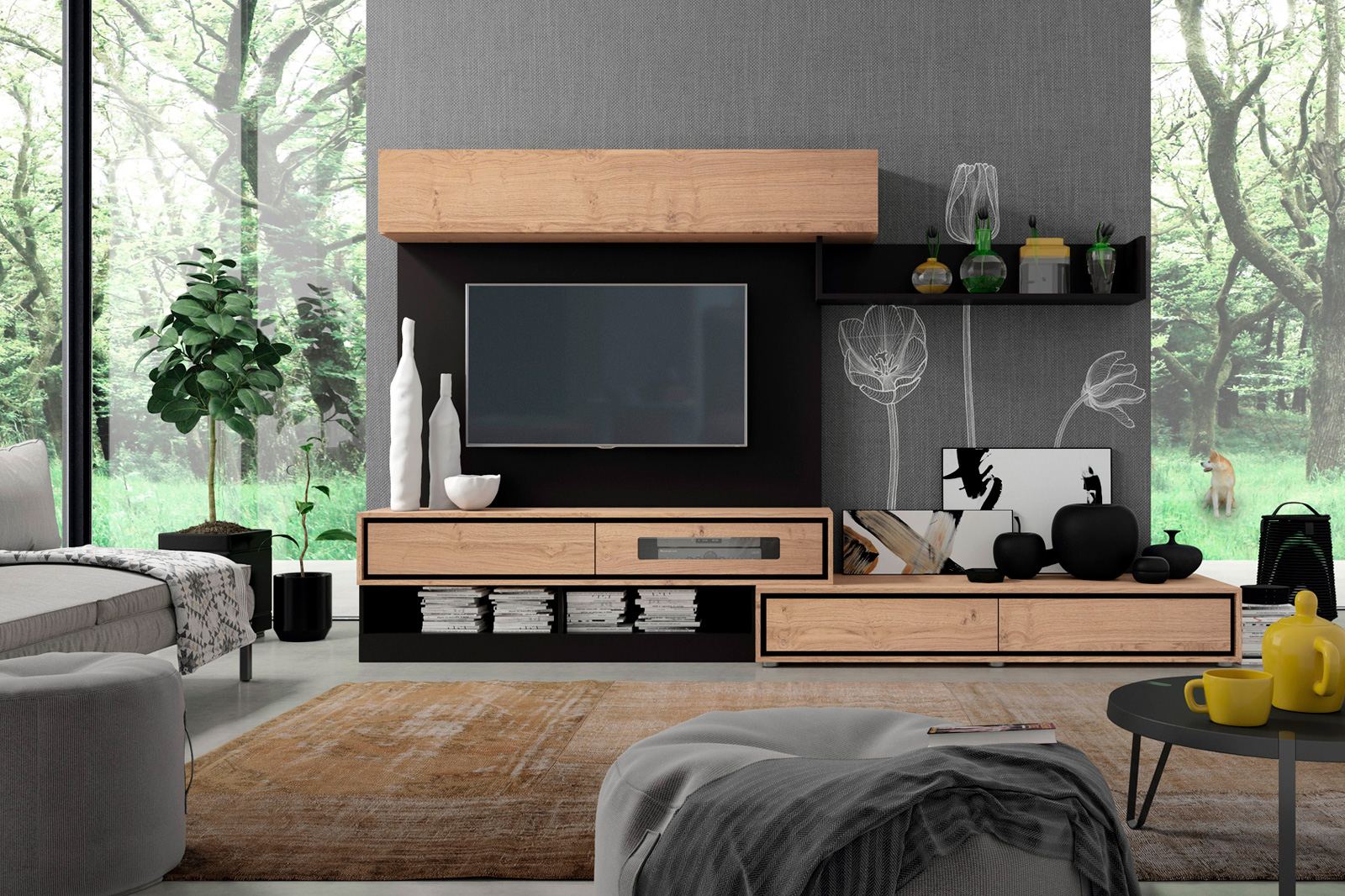 Garcia Sabate - Laurel Composition 8 TV Stand