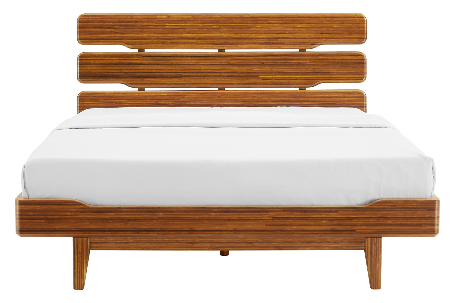 Greenington Currant Platform Bed - Amber, Queen Size