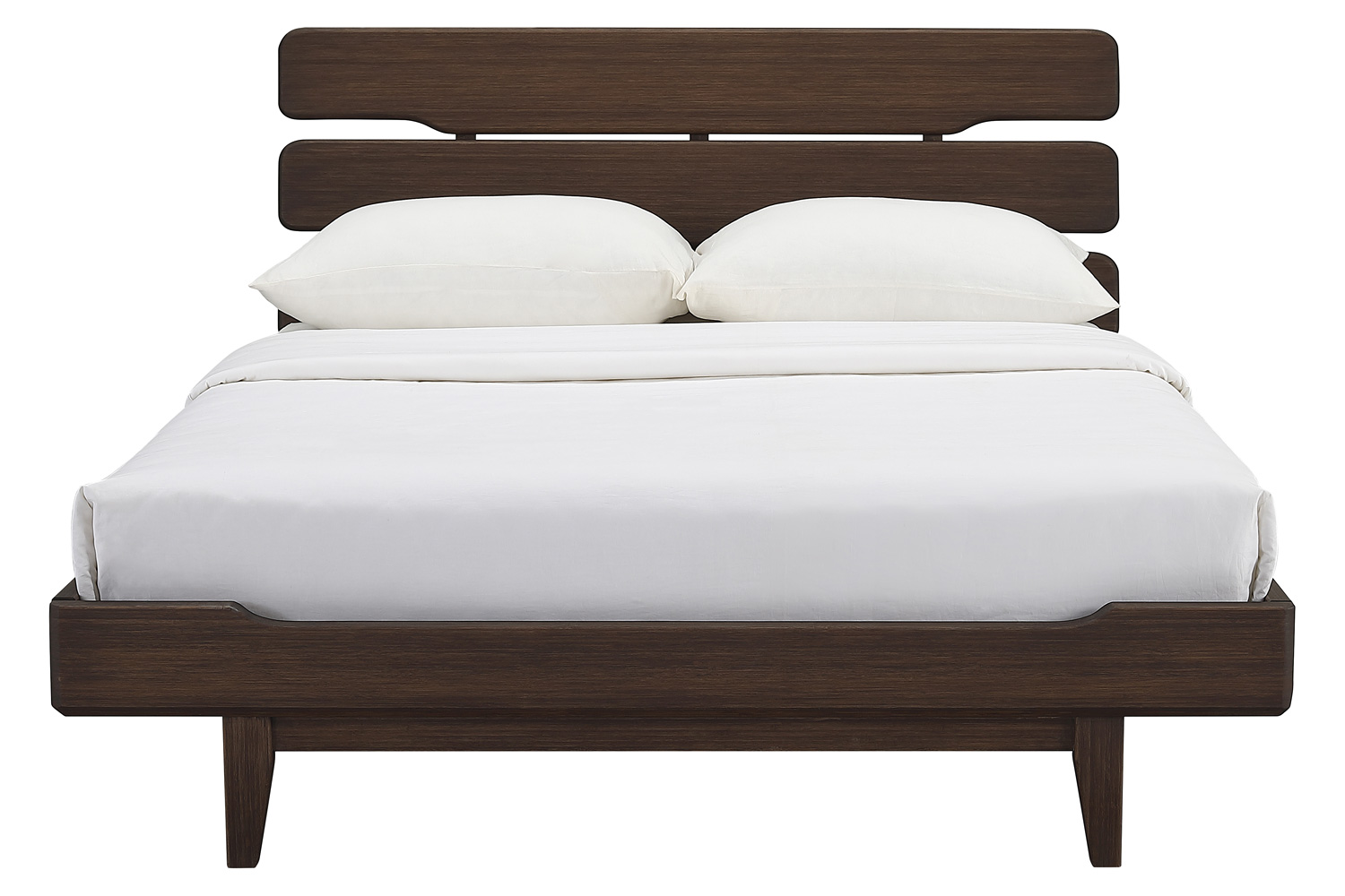 Greenington Currant Platform Bed - Oiled Walnut, Queen Size