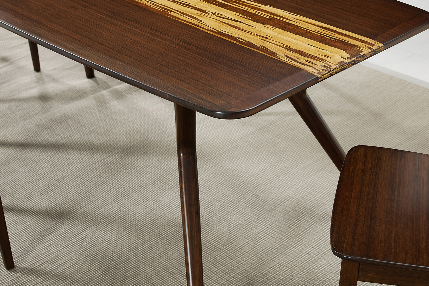 Greenington Azara Dining Table - Sable, Bamboo