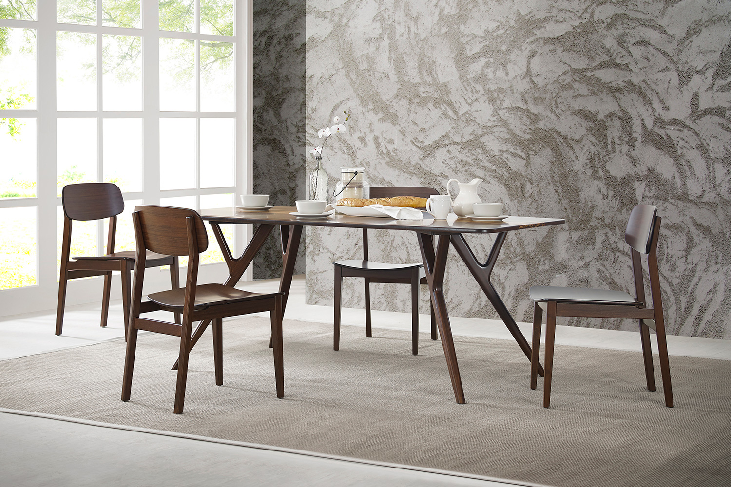 Greenington Azara Dining Table - Sable, Bamboo