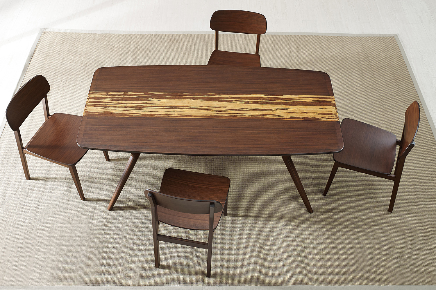 Greenington Azara Dining Table - Sable, Bamboo