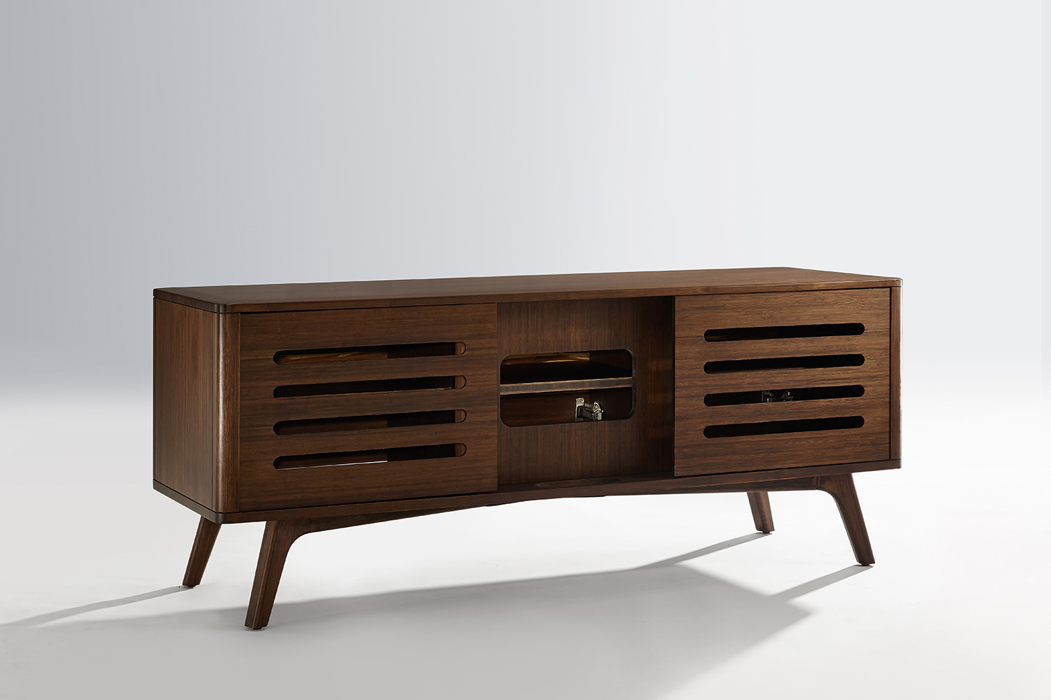 Greenington Azara Media Cabinet - Sable, Bamboo