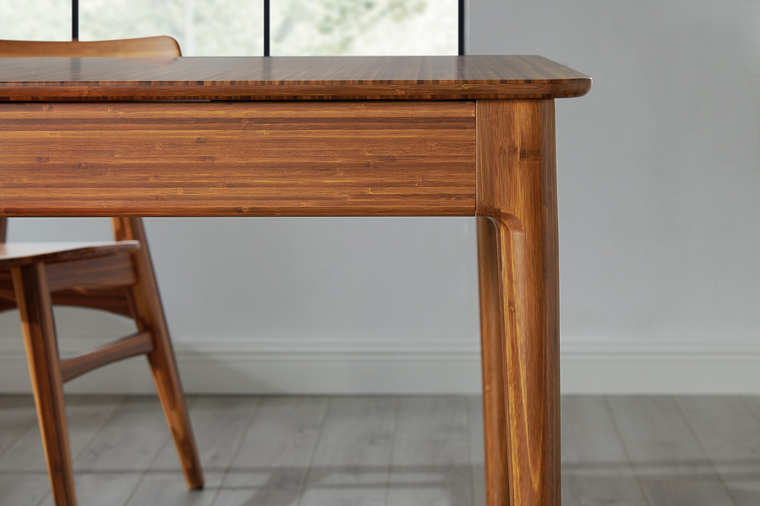 Greenington - Mija Extension Dining Table in Amber, Bamboo