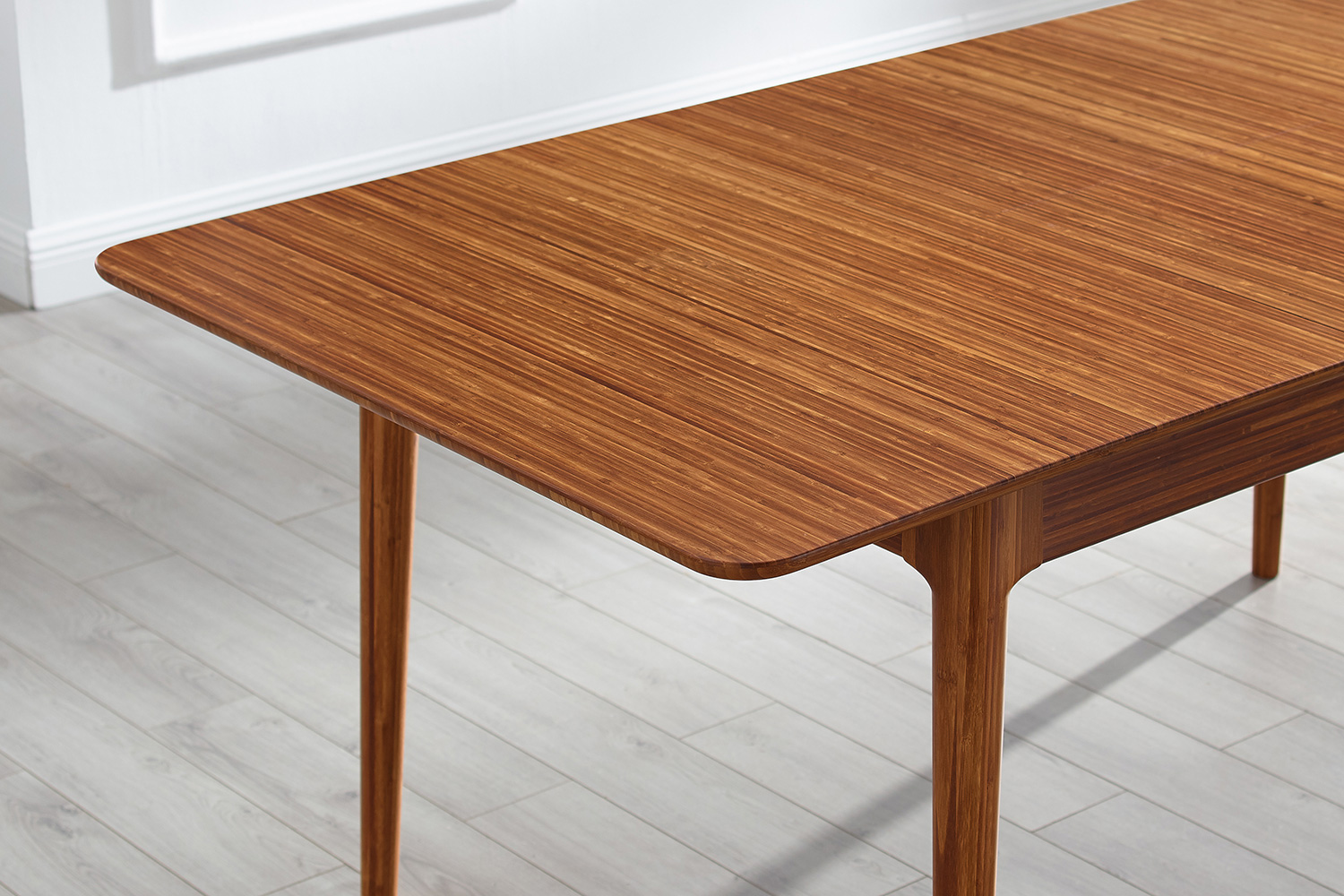 Greenington - Mija Extension Dining Table in Amber, Bamboo