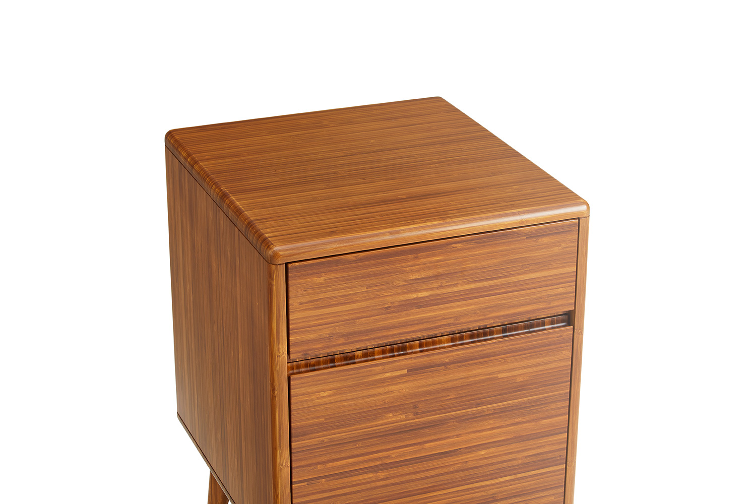 Greenington - Folio File Cabinet in Amber, Solid Moso Bamboo