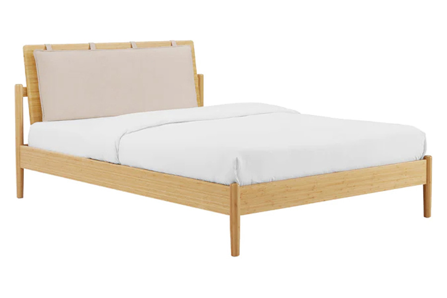 Greenington Monterey Platform Bed - Wheat, Queen Size