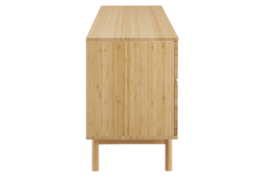 Greenington - Monterey 4 Drawer Double Dresser in Wheat, Solid Moso Bamboo