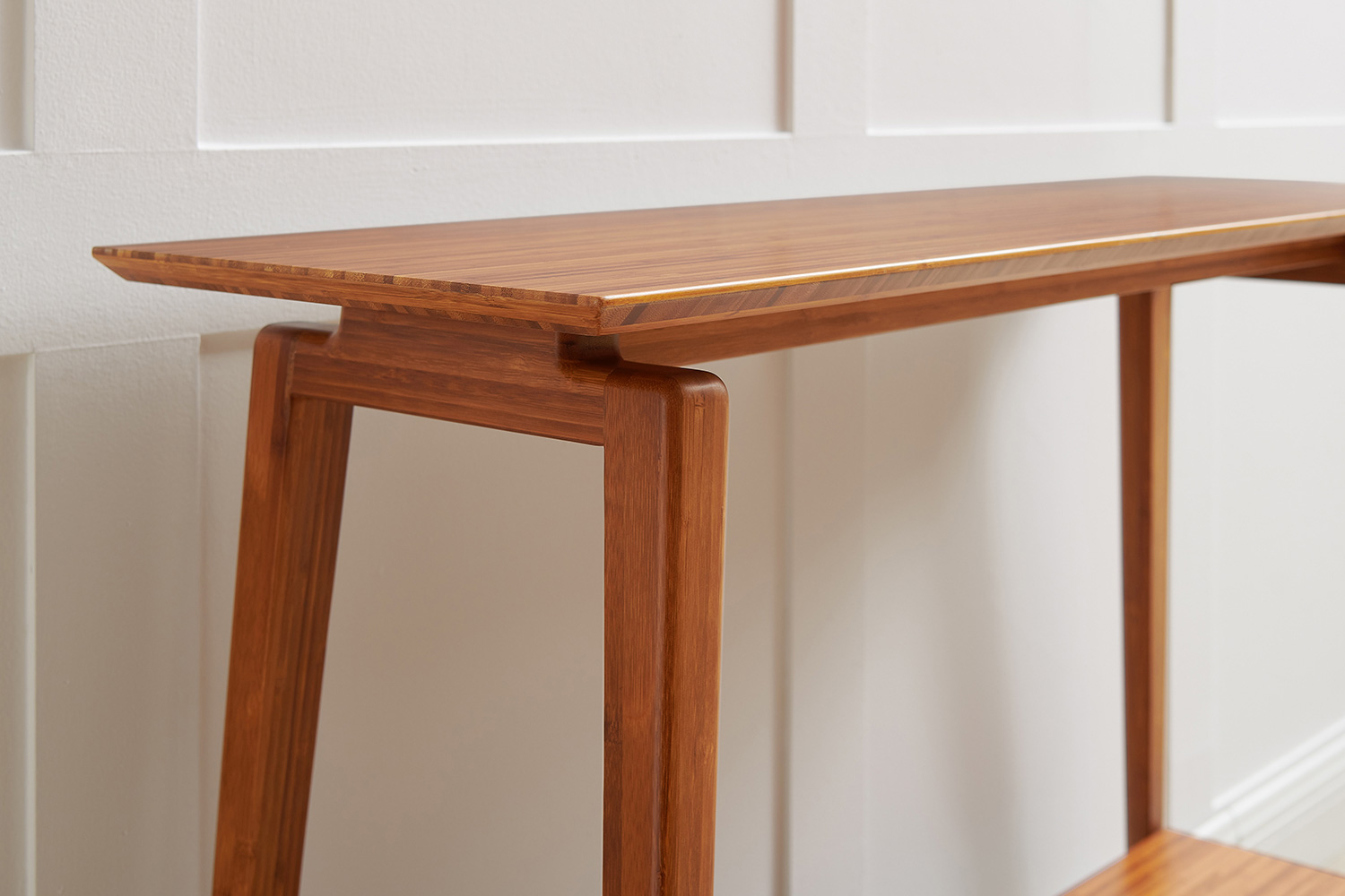 Greenington Antares Console Table - Amber, Solid Moso Bamboo