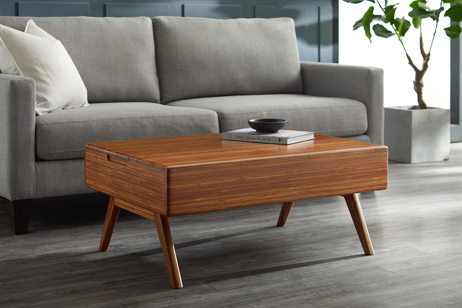 Greenington™ Rhody Lift Top Coffee Table - Amber, Bamboo