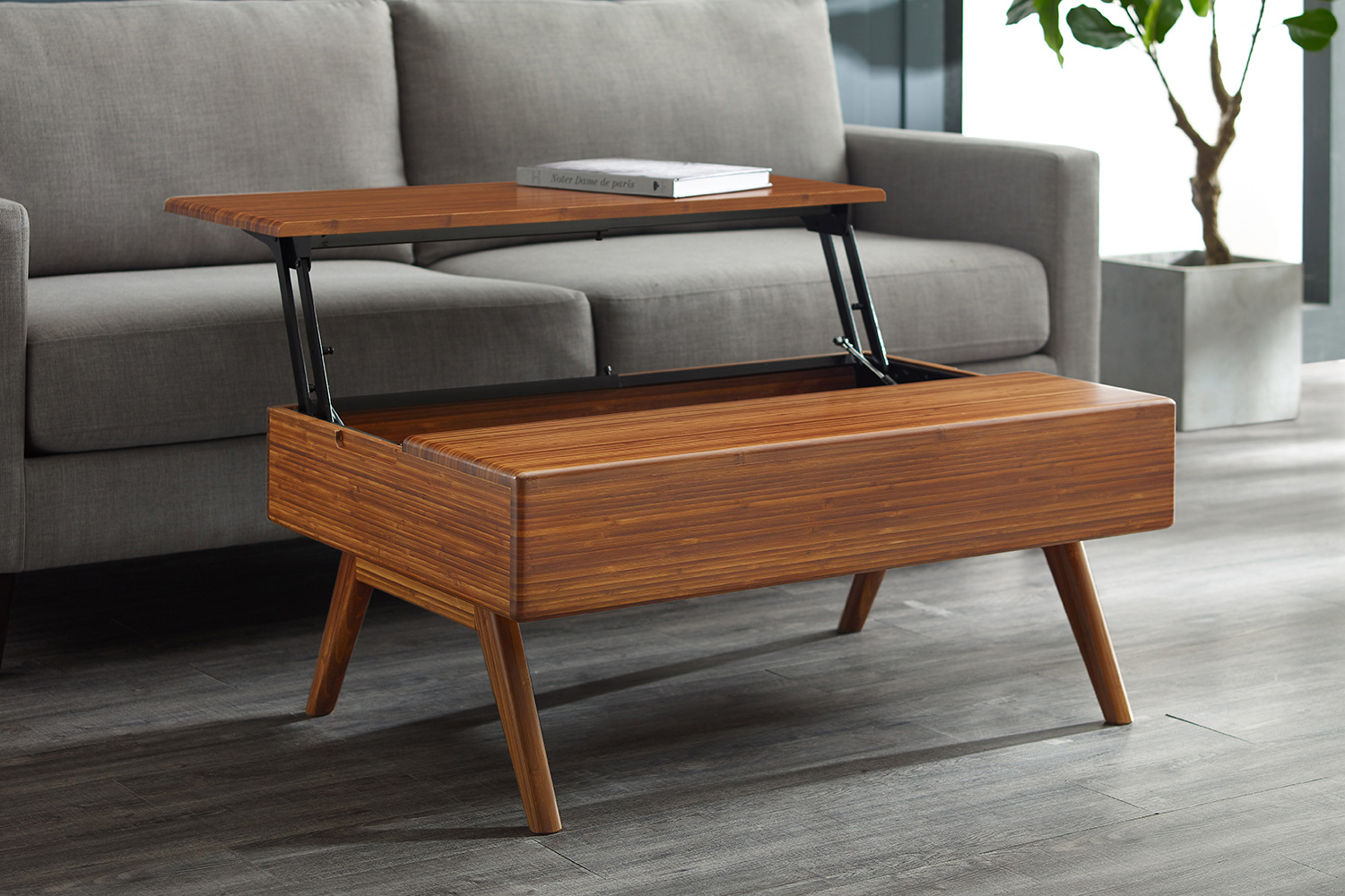 Greenington™ Rhody Lift Top Coffee Table - Amber, Bamboo