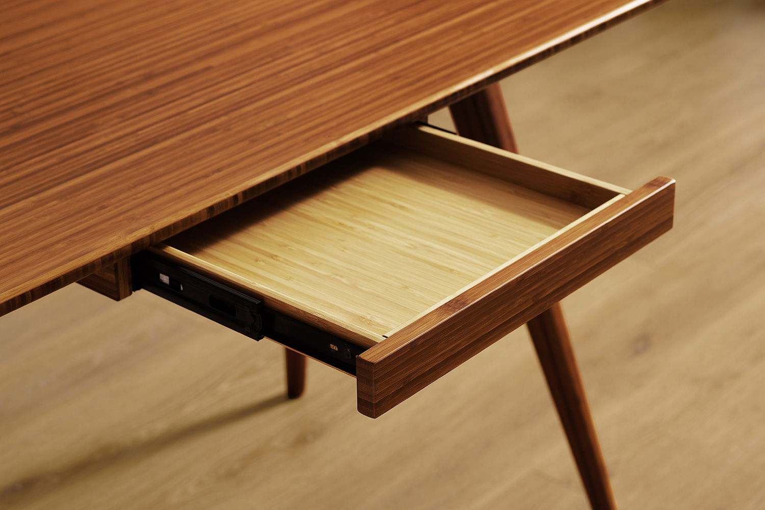 Greenington - Studio Plus Desk in Amber, Bamboo