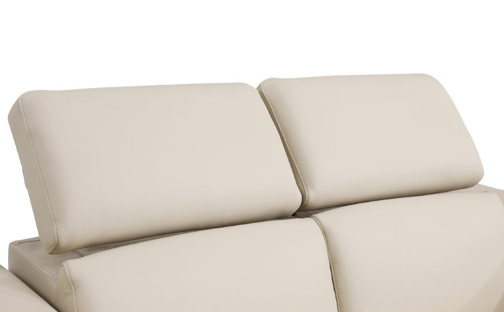 GUF 990 Reclining Chair - Beige, Genuine Italian Leather