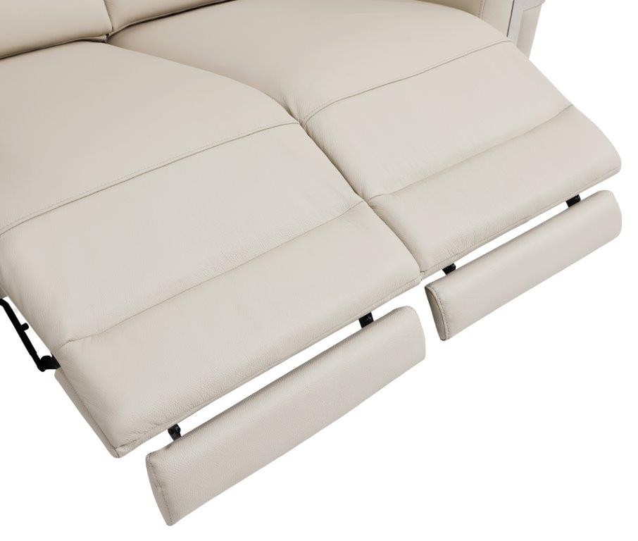 GUF 990 Reclining Chair - Beige, Genuine Italian Leather