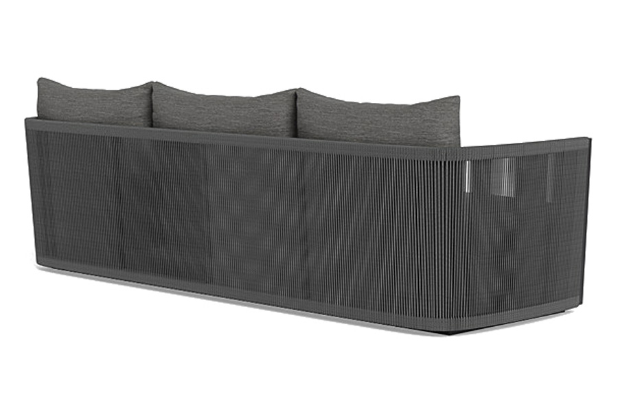 Harbour Antigua 3 Seat Sofa - Aluminum Asteroid, Lisos Grafito