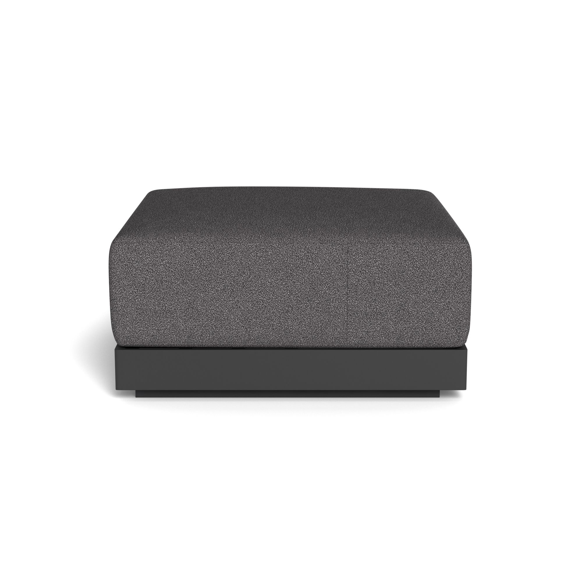 Harbour Antigua Ottoman - Aluminum Asteroid, Riviera Slate