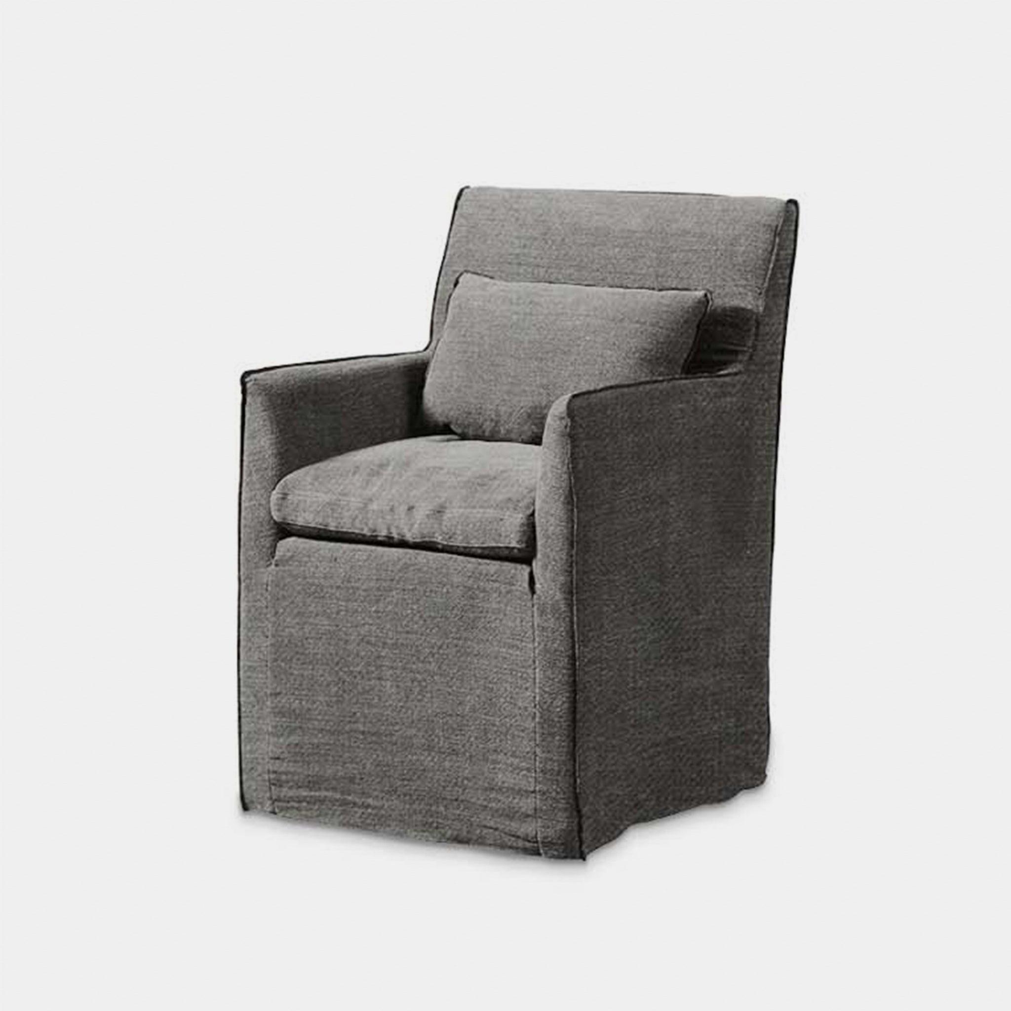 Harbour Bondi Dining Chair - Harbour Belgian Linen Black