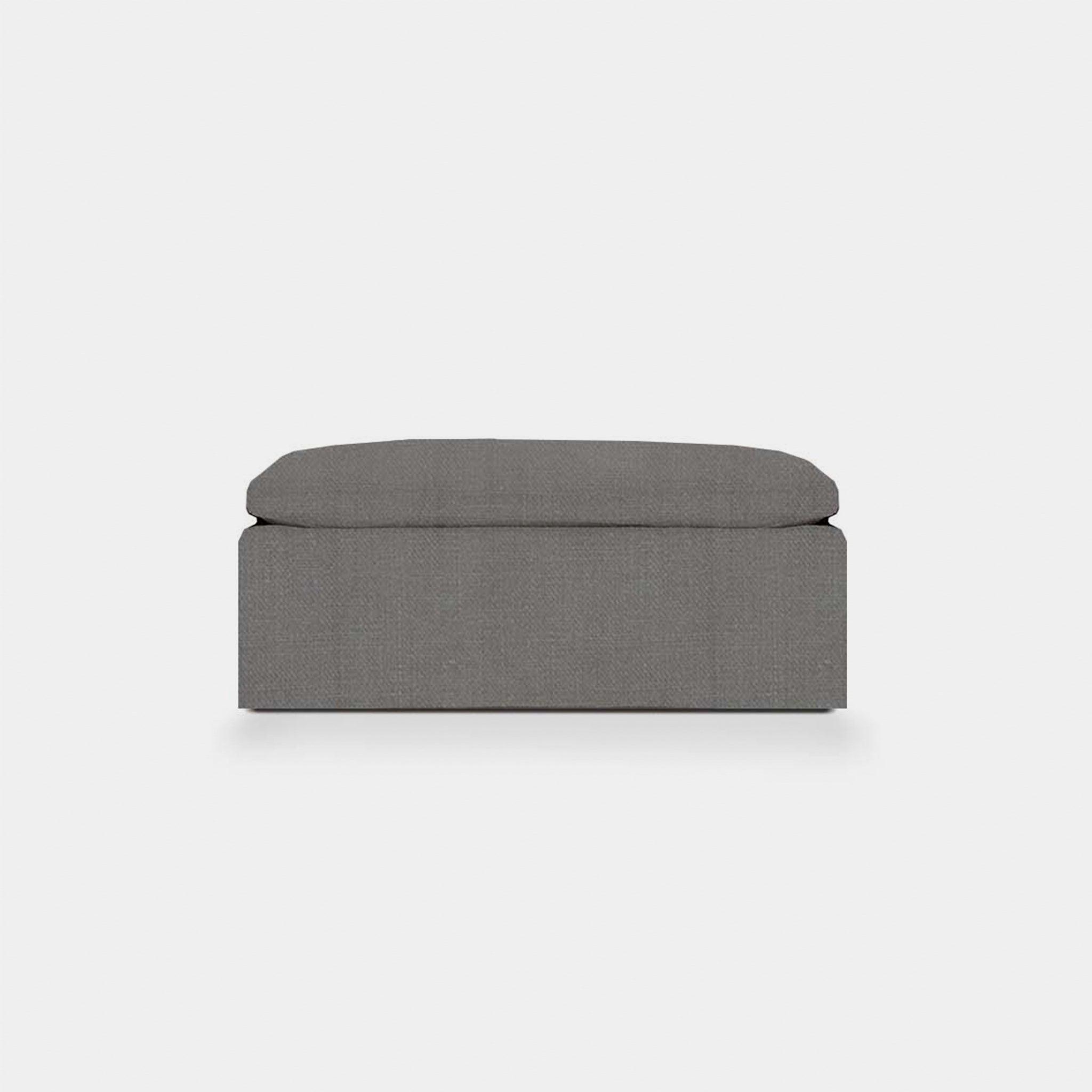 Harbour Bondi Ottoman - Harbour Belgian Linen Black