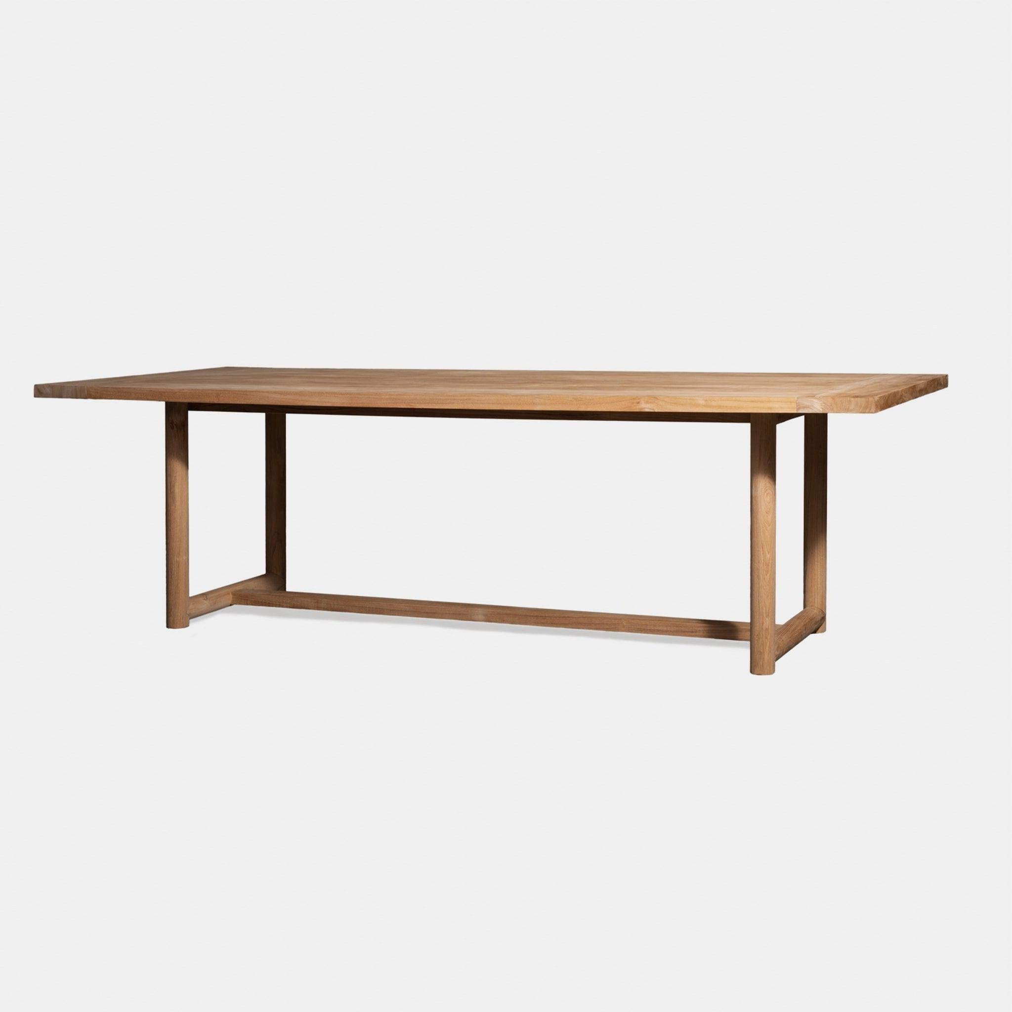 Harbour Breeze Xl Teak Dining Table 102" - Teak Natural