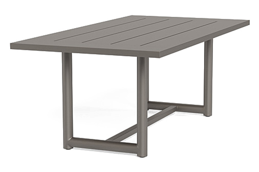 Harbour Breeze Xl Dining Table 79" - Aluminum White