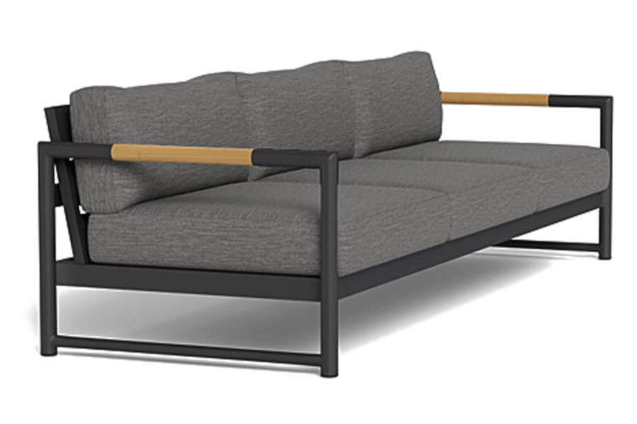 Harbour™ Breeze Xl 3 Seat Sofa - Aluminum Asteroid, Riviera Slate