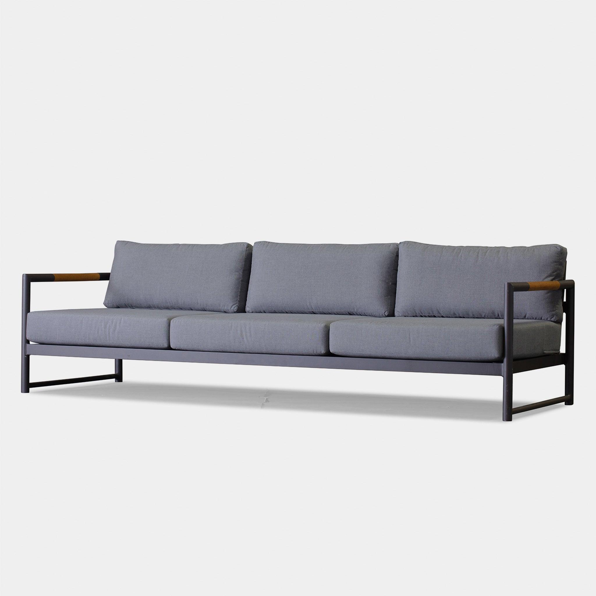 Harbour™ Breeze Xl 3 Seat Sofa - Aluminum Asteroid, Siesta Indigo