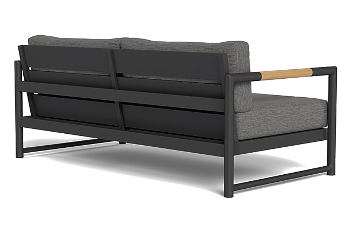 Harbour™ Breeze Xl 2 Seat Sofa - Aluminum Asteroid, Lisos Grafito