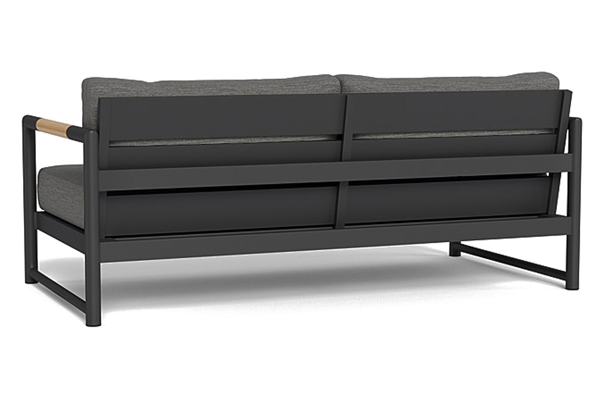 Harbour™ Breeze Xl 2 Seat Sofa - Aluminum Asteroid, Lisos Grafito